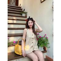 ราคา Hana minidress มินิเดรสสีเอิร์ธโทน ผ้าคอตตอนลินิน ใส่น่ารักลุคสบายๆ (21524408005)