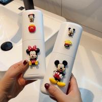 ราคา กล่องเก็บแปรงสีฟันยาสีฟันชุดกล่องใส่แปรงสีฟันแบบพกพาพร้อมฝาปิดสำหรับเดินทางทำงานต่างจังหวัดถ้วยแปรงสีฟันชุดอุปกรณ์ล้างหน้าแปรงฟันสำหรับเด็ก (18128524341)