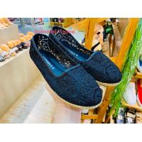 ราคา ส่งเร็วพิเศษ Shoes8888 Thailand รองเท้าคัทชู ลูกไม้ ดอกมะลี มีสีดำ สีครีม 36 41 (16282871468)