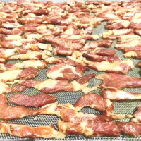 ราคา ของกินอร่อยๆหมูแดดเดียว สันคอหมูแดดเดียวแบบแผ่น บรรจุในถุงซิลสูญญากาศอย่างดี สะอาด ปลอดภัย ขนาด500 1000กรัม (17170736003)