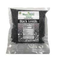 ราคา Organic BIO Black Lentil เเบลคเลนทิล 500g (21733694322)