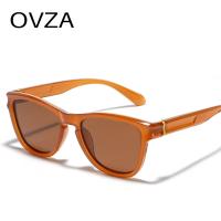 ราคา แว่นตากันแดดวินเทจย้อนยุค OVZA สำหรับทรงแคทอายผู้หญิง UV400แว่นกันแดดชายโพลาไรซ์ TR90 S0064แว่นตาเล่นกีฬา (21292145817)