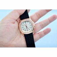 ราคา GENEVA เจนีวา เเบรนด์แท้ ทรงก้านเเก้ว ปาเเต๊ะ Patek สายซิลิโคน สายเเม่เหล็ก ใส่สบาย รุ่นที่ขายดีราคาถูกทีสุดแถมฟรีถุงฝ้าสีดำ (19826755018)