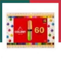 ราคา สีไม้ COLLEEN สีไม้คอลลีน 60 สี 2 หัว รุ่นพรีเมี่ยม ระบายลื่นมาก UBMarketing (16030721235)