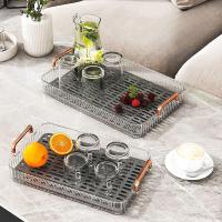 ราคา ถาดวางแก้ว 2ชั้น ถาดรองชาพลาสติก ถาดวางจาน Plastic cup drain Tray สำหรับเสิร์ฟกาแฟ วางผลไม้ วางแก้ว Simpletech (21385038027)