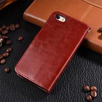 ราคา กระเป๋าสตางค์หนังสำหรับ iPhone 5C 4 4S 5S 5SE การ์ดเคสโทรศัพท์ฝาพับฝาครอบ (9607568414)