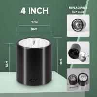 ราคา Led โคมไฟเพดาน โคมไฟดาวน์ไลท์ ติดลอย 3 5นิ้ว 4นิ้ว ดาวไลท์ led หลอดไฟแบบถอดเปลี่ยนได้ E27 Downlight ไฟ led เพดาน (21581598088)