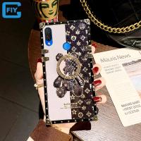 ราคา สำหรับ Huawei Nova 10 SE Nova 10 Nova 9 SE Nova 9 Nova 8 SE Nova 8 Nova 7i Nova 7 SE Nova 7 Nova 5T Nova 4E Nova 3i เคสฝาหลังแฟชั่นสุดหรูเคสลายการ์ตูนหมีรุนแรงพร้อมห่วงใส่เพชร (14232022824)