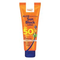 ราคา PO Care Aloe Moisturizing Sun Block Lotion SPF 50 PA พีโอแคร์ โลชั่น กันแดด เอสพีเอฟ 50 ขนาด 115 ml จำนวน 1 หลอด (21426768072)