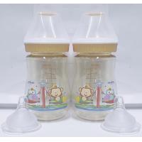 ราคา ATTOON ขวดนมคอกว้างสีชา 5Oz 8Oz 2ขวด เนื้อขวดTritan Gold ขวดนมสีชาคอกว้างพร้อมจุก ขวดนม 8 ออนซ์คอกว้าง สีชา แบรนด์ แอดตูน (12146232716)