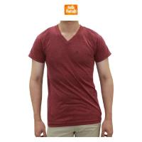 ราคา ARROW LITE เสื้อแขนสั้น แอร์โรว ไลท์ คอวี สีเลือดหมู 1 ตัว (21592716525)