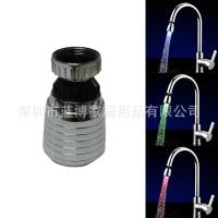 ราคา หัวฉีดก๊อกน้ำ LED ปรับอุณหภูมิได้360องศา หัว8001 b16หัวฉีดน้ำเรืองแสงเปลี่ยนสีได้ (21666169152)