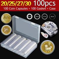 ราคา กล่องพลาสติกเก็บเหรียญ100ชิ้นกล่องเก็บของเก็บเหรียญแข็งที่ระลึกสำหรับของสะสมเหรียญโกศสำหรับสัตว์เลี้ยง (21693466446)