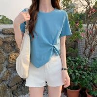 ราคา เสื้อคอกลม แฟชั่นเกาหลีเกาใจ พร้อมส่ง (20698855940)