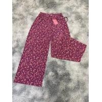 ราคา กางเกงอัดพลีทลายดอก ผ้าพลีทญี่ปุ่น ผ้านุ่มนิ่ม ลายเยอะมาก (21762601558)