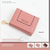 ราคา กระเป๋าสตางค์ Forever Young ใบสั้น 3 พับ 1 ซิป ขนาดกะทัดรัด สวยตรงปก H061 (15141013571)