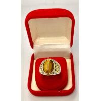 ราคา แหวนทอง 18k 2 กษัตริย์ พลอยหินตาเสือ หนึ่งในตำนานสัตว์มงคลซึ่งเป็นสัญลักษณ์แทนพลังอำนาจ ความแข็งแกร่ง และความกล้าหาญ (21757197165)