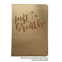 ราคา สมุดโน๊ตA5 หน้าปกลาย 1A 3C กระดาษคราฟท์เย็บขอบ พิมพ์ลายกราฟฟิก Inspiration Kraft Paper with Graphic Print Notebook A5 size เนื้อในกระดาษถนอมสายตา (11856775921)