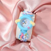 ราคา Kids cartoon Unicorn Pony quartz Watch Pop Watch Student watch (21148407372)