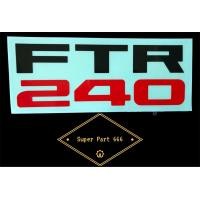 ราคา แท้ สติ๊กเกอร์ FTR 240 สำหรับรถ อีซูซุ Isuzu 8 97924300 T (17437865019)