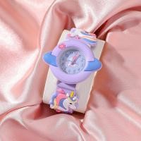 ราคา Kids cartoon Unicorn Pony quartz Watch Pop Watch Student watch (21148407371)