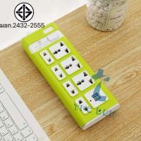 ราคา ปลั๊กไฟ 7 ช่อง 2500 W ปลั๊กพ่วง ปลั๊กสามตา ปลั๊กสายต่อพ่วง ปลั๊กไฟ usb ปลั๊กชาร์จ USB รางปลั๊กไฟ สายยาว 2 เมตร (21453356231)