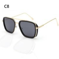 ราคา REFORA วินเทจ สี่เหลี่ยม กรอบโลหะ แว่นกันแดด Tony Stark แว่นกันแดดไอรอนแมน แว่นกันแดดสไปเดอร์แมน แว่นสายตาสำหรับผู้ชายผู้หญิง (21612298782)