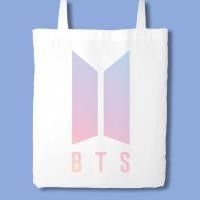ราคา กระเป๋าผ้าแคนวาส กระเป๋าผ้าลายBTS บังทัน V 1 กระเป๋าสะพายข้างลายน่ารักสไตล์เกาหลี ถุงผ้า (14387378128)