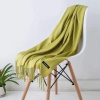 ราคา ผ้าคลุมไหล่ ผ้าพันคอ ผ้าเเคลชเมียร์สีพื้น Cashmere (21483512033)