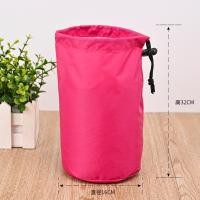 ราคา ถุงเก็บเสื้อขนเป็ดถุงหูรูดผ้าไนลอนนุ่มบางเบาถุงหูรูดทรงกระบอกถุงจัดระเบียบสำหรับเดินทางกระเป๋าเก็บเชือกกระเป๋า (17433799685)