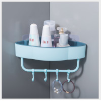 ราคา Fav house ชั้นวางของเข้ามุม 4 สี ชั้นเก็บของอเนกประสงค์ในห้องน้ำ ชั้นวางของติดผนังแบบเข้ามุม มีกาวให้ (21412466543)