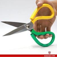 ราคา กรรไกรจีนด้ามหุ้ม เบอร์101 ความยาว8นิ้ว ด้าม2สี เหลืองเขียว กรรไกรจีน กรรไกรตัดผ้าด้ามหุ้มยาง (17433314630)