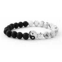 ราคา MAXG แฟชั่น อุปกรณ์เสริม สำหรับคู่รักคู่รัก เครื่องประดับ สร้อยข้อมือ เชือกถักมือ หยินหยางจี้เสน่ห์ สายรัดข้อมือ (16831531102)