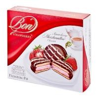 ราคา บอน ช็อกโกแลตพายไส้มาร์ชเมลโล่สตรอเบอร์รี่ 22 ก x 12 ชิ้น (21591217108)