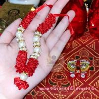 ราคา ॐ พวงมาลัยอินเดีย ถวายองค์เทพ นำเข้าจากอินเดีย ถวายเพื่่อบูชาและขอพร (16965831871)