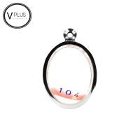 ราคา กรอบพระ สแตนเลส ทรงล็อกเก็ต เบอร์ 104 (15065757904)
