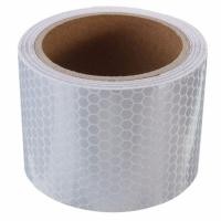 ราคา 1meters x 50mm High Intensity Safety Reflective Tape Self Adhesive Safety Tool Bike Car Reflective Tape Stickers Warning Tape Sticker (21142738791)