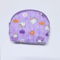 ราคา กระเป๋าผ้า ใส่เหรียญ ใส่บัตร งานแฮนด์เมด ขนาด 12x10 cm (21334863592)