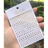 ราคา Dorisna ใหม่โรมัน26ตัวอักษรตัวเลขภาษาอังกฤษ3D ศิลปะติดเล็บตัวเองสติ๊กเกอร์ตกแต่งคำเล็บตัวอักษรขนาดเล็กติดดอกรอยสักสติ๊กเกอร์ตกแต่ง S (18957230343)