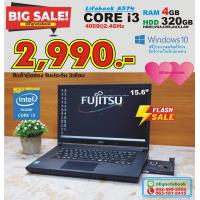 ราคา used NOTEBOOK FUJITSU LIFEBOOK A574 CORE I3 4000 2 4GHz RAM 4 8gb HDD 320 500 GB DVD 15 6 HDMI (21410821823)