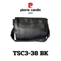 ราคา Pierre cardin ปีแอร์การ์แดง กระเป๋าสะพายข้างหนังแท้ กระเป๋าสะพายข้าง กระเป๋าเอกสาร มีช่องใส่ของเยอะ รุ่น TSC3 38 พร้อมส่ง (21732823212)