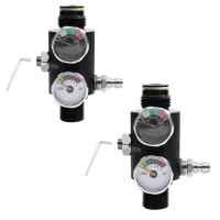 ราคา Dual Gauge Pressure Regulator Valvula Reguladora Pneumatic Air Valve Fill Station (20870410282)