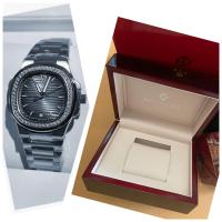 ราคา นาฬิกาผู้หญิงPt Phillipe Quartz Stainless steel size 28mm (21623123316)