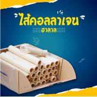 ราคา ไส้เทียมคอลลาเจน ยกกล่อง ไส้เทียม ไส้คอลลเจน เบอร์ 16 34 mm ขายยกกล่อง (12448111864)