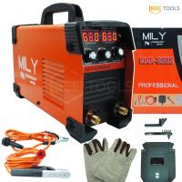 ราคา MILY ตู้เชื่อม สายเชื่อมยาวพิเศษ 10 เมตร ตู้เชื่อมไฟฟ้า เครื่องเชื่อม IGBT MMA 650S รุ่นใหม่ 2 หน้าจอ 3 ปุ่ม Upgrade Edition รุ่นใหม่ล่าสุด (9601127957)