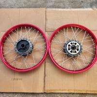 ราคา ชุดล้อ ล้อโล โลแดง ดุมเจาะสีดำฟันเฟือง หน้าดั้มหลังดั้ม 1 40 1 40x17 ดรีม ซุปเปอร์คัพ (21375251224)