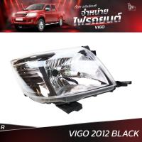 ราคา ไฟหน้ารถยนต์ TOYOTA VIGO 2012 BLACK ข้างขวา R โคมเปล่า (17986420926)