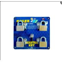 ราคา กุญแจมาสเตอร์คีย์ master key ชุด4ตัว 35 40 45 50mm ยาว สั้น solex (4127456859)