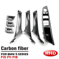 ราคา ขวามือไดรฟ์ RHD สำหรับ BMW 5 Serie F10 F11 520 525สีเทาสีเบจสีดำภายในรถมือจับประตูด้านในแผงประตูดึงตัดปก (18691210311)