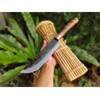 ราคา มีดเหน็บ อีเหน็บ E Nep มีดเชฟ มีดทำครัว มีดเดินป่า มีดแคมป์ มีดอีเหน็บ ใบ 8 5 นิ้ว ตีร้อนชุบแข็ง ผิวไฟ ด้ามไม้ไผ่รวก (11662371421)